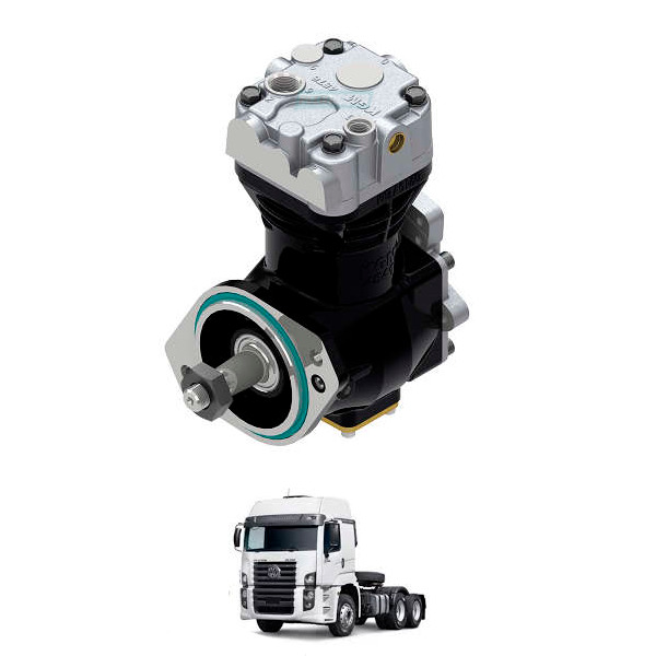 COMPRESSOR DE AR 80MM CUMMINS VW CONSTELLATION 24250 REGULADO (4933229-MGK65040)