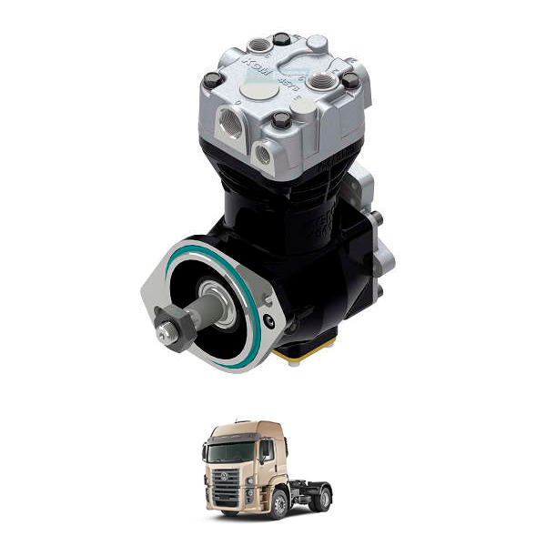 COMPRESSOR DE AR 80MM CUMMINS VW 13170 15170 15190 17250 17260 23250 8150 9150 9