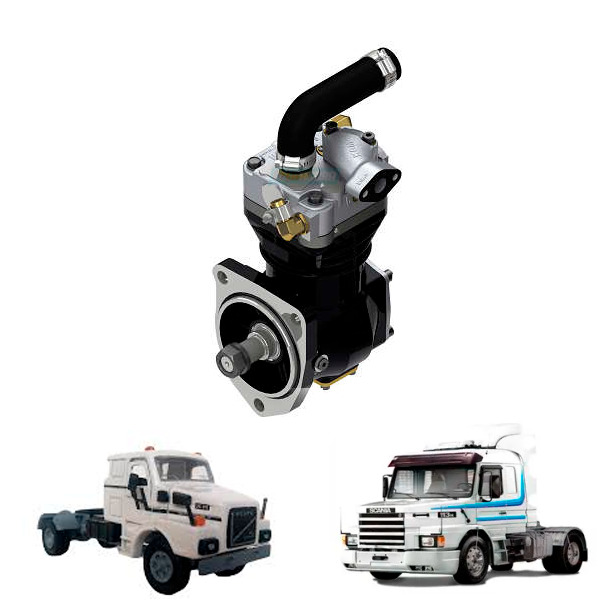 COMPRESSOR DE AR KIT SUBSTITUI VARGA EL1600 SCANIA VOLVO (MGK65180)