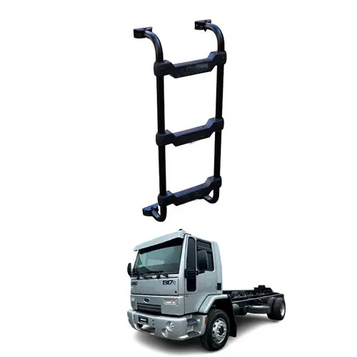 ESCADA PRETA 935MM X 3 DEGRAUS FORD CARGO ATE 2010 (B003C)