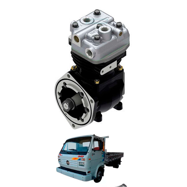 COMPRESSOR DE AR LK 38 LUBRIFICADO PELO FLANGE CENTRALIZADO VW 12140T 7100 8100 