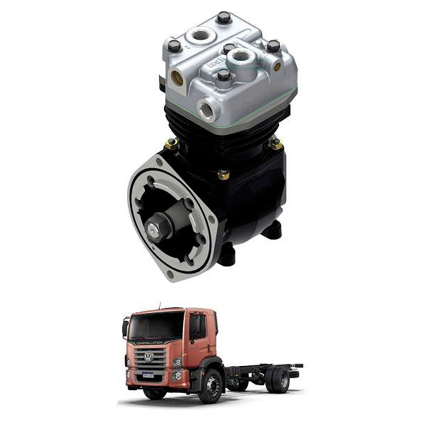 COMPRESSOR DE AR LK 38 LUBRIFICADO PELO FLANGE CENTRALIZADA AGRALE MT8.5 MICRO-O