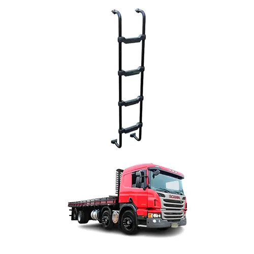 ESCADA PRETA 1305MM X 4 DEGRAUS SCANIA 310 330 340 360 P94 ATE 2018 (B004I)