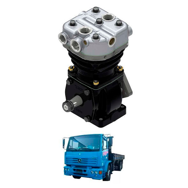 COMPRESSOR DE AR LK 38 MOTOR 0M366 REF A  AGUA MB 1420 1520 1720 1721 1723 L1420