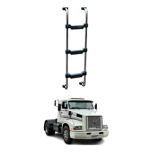 ESCADA CROMADA 1335MM X 3DEGRAUS VOLVO NL POWER VM17 VM23 VM260 VM270 VM310 XH (