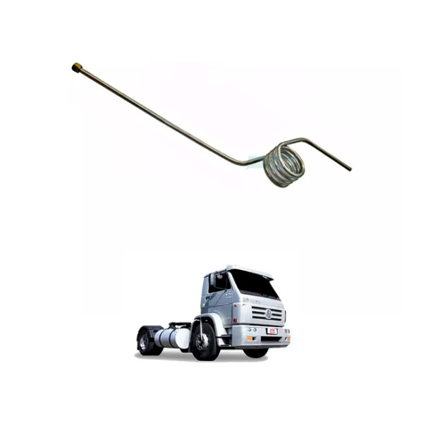 TUBO SERPENTINA COMPRESSOR AR VW 13.180 15.180E CONSTELLATION (2S2607312E,)