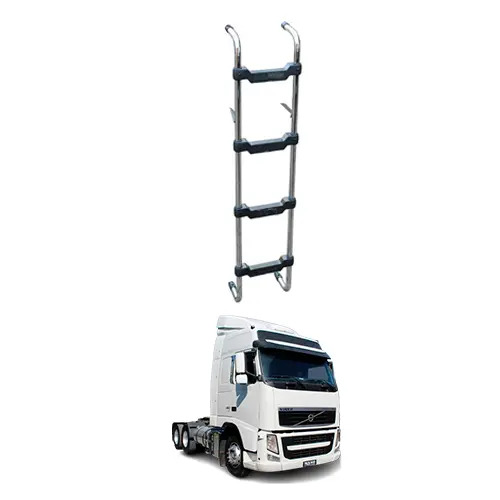 ESCADA CROMADA 1660MM X 4DEGRAUS VOLVO FH ATE 2013 NH  (B006O)