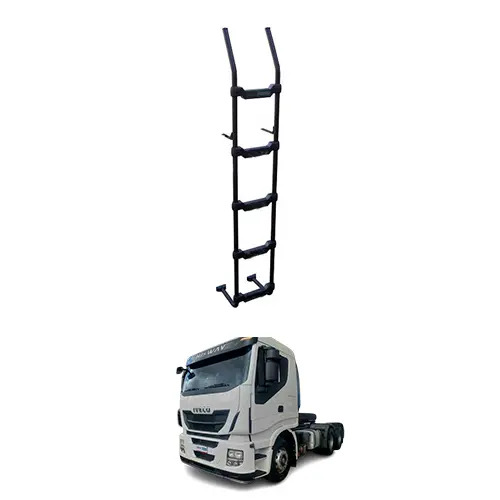 ESCADA PRETA 2150MM X 5DEGRAUS IVECO STRALIS HI WAY (B007F)