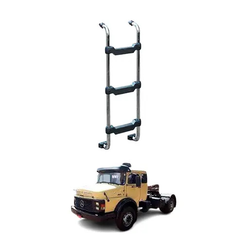 ESCADA CROMADA 1210MM X 3DEGRAUS MB 1929 1934 SCANIA L111 (B008)
