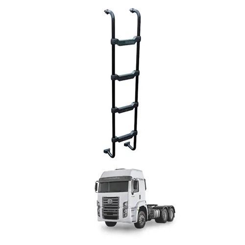 ESCADA PRETA 1660MM X 4 DEGRAUS CONSTELLATION CABINE ALTA  (EP062-B009M)