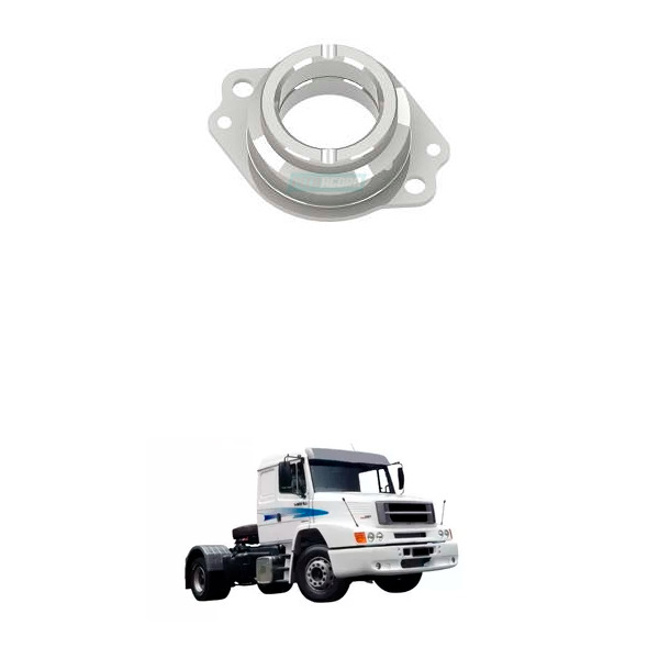 FLANGE TRASEIRO COMPRESSOR 100MM MERCEDES BENZ (MGK2425)