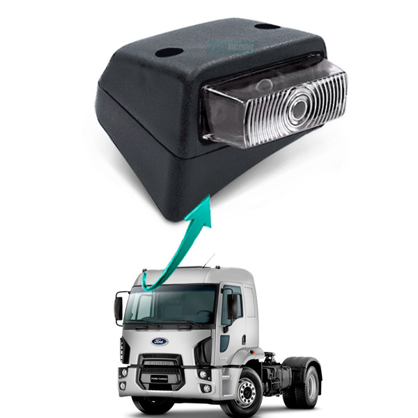 LANTERNA DELIMITADORA COM SOQUETE DIREITO CRISTAL FORD (3C4615K490AA-PL04623502)