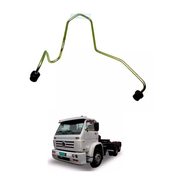 TUBO INJETOR 1º CIL MOTOR CUMMINS VW 17300 17310 18310 26310 26260 (2U0130304.)