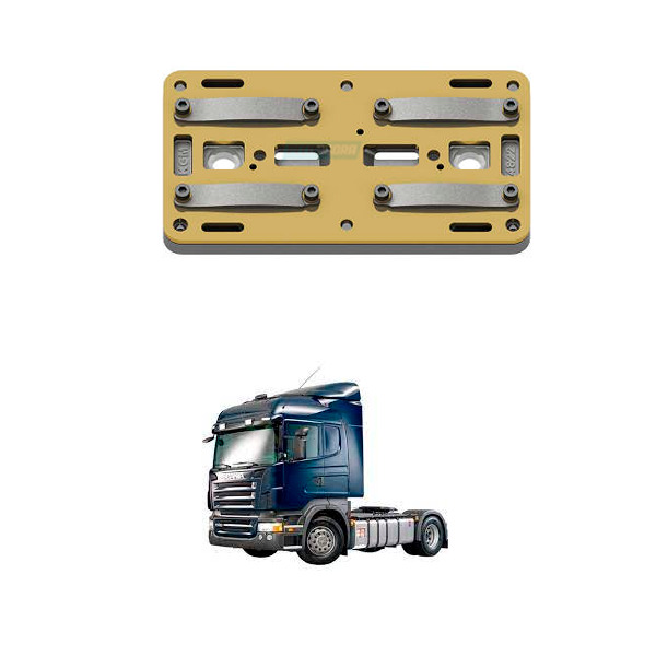 PLACA DE ASSENTO VALVULA COMPRESSOR PADRAO SCANIA SERIE 5 (MGK2646)