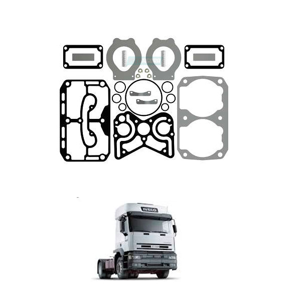 KIT REPARO COMPRESSOR IVECO STRALIS MODERNO PARCIAL (MGK3473)