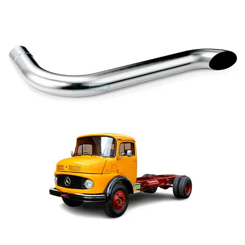 PONTEIRA ESCAPAMENTO CROMADO 4.5POL 1150 X 550 MM UNIVERSAL  (228229-M073C)