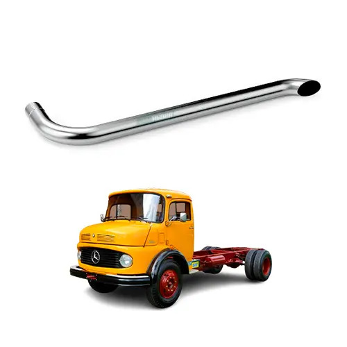 PONTEIRA ESCAPAMENTO CROMADO 4.5POL 2000 X 535MM UNIVERSAL  (228231-M073E)