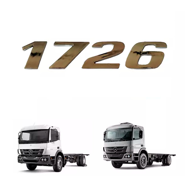 KIT EMBLEMA 1726 1729 MB ATEGO 1726 1729 (K.1091-1092-1096-1097)