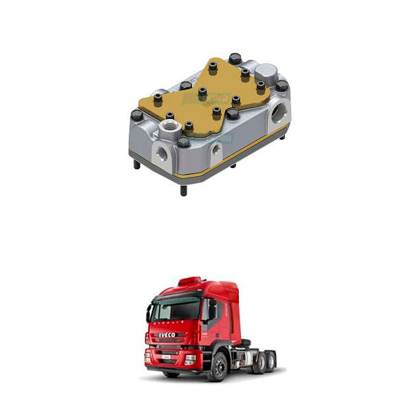 CONJUNTO CABECOTE COMPRESSOR IVECO STRALIS (MGK1278)