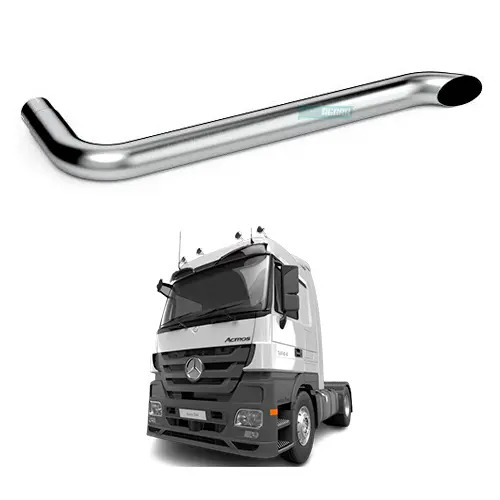 PONTEIRA ESCAPAMENTO CROMADO 5POL 1600 X 535MM UNIVERSAL (434472-M073S)