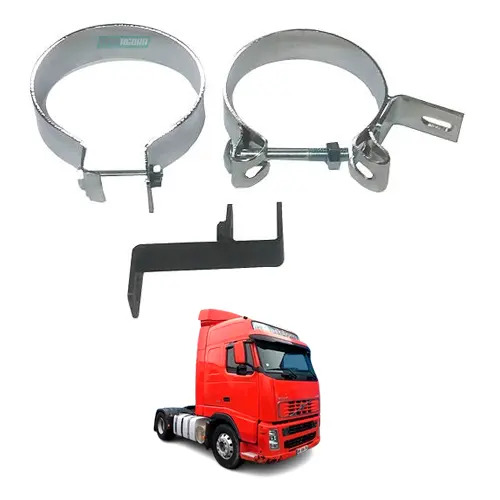 KIT PONTEIRA ESCAPAMENTO VOLVO FH EURO 3 (B075H)