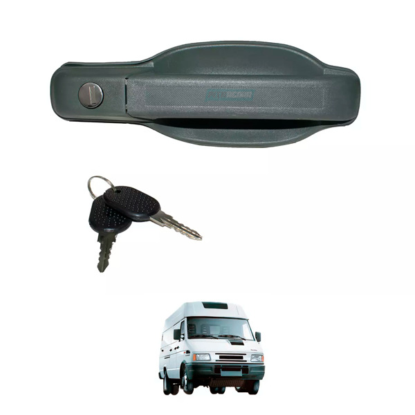 MACANETA PORTA ESQUERDA COMPLETA IVECO DAILY ATE 07 - 3510 3512 4013 4912 5013 5