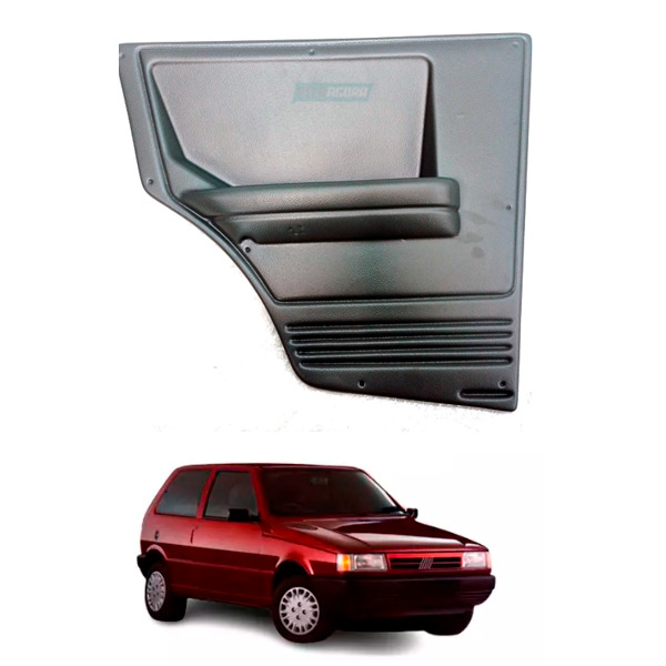 FORRO LATERAL CINZA TRASEIRO ESQUERDO UNO 2 PORTAS 85 A 2013 (FP976)