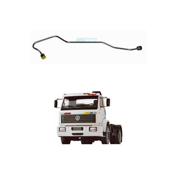 TUBO INJETOR 5 CIL.MWM 6.10 BOMBA ROTATIVA VW 14150 14200 16180 S2000 13180 1518