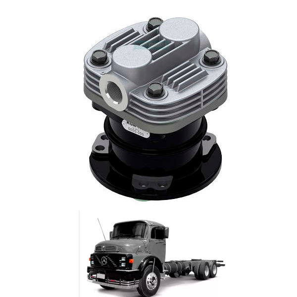 COMPRESSOR 77MM SUBSTITUI 3 FUROS MERCEDES BENZ OM352 (3521300015-MGK65870)