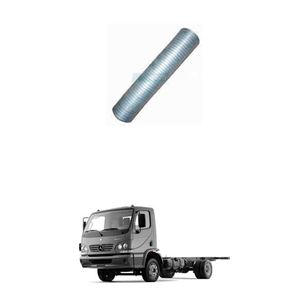 TUBO FLEXIVEL ESCAPAMENTO GALVANIZADO (3" X 375MM) (9794900065*)