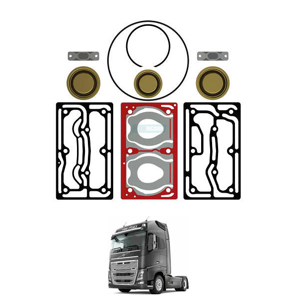 KIT REPARO COMPRESSOR VOLVO FH16 PARCIAL (MGK3453)