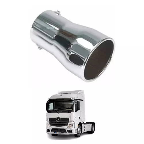 TERMINAL ESCAPAMENTO CROMADO RETO 4.5POL 230MM UNIVERSAL (434478-S316B)