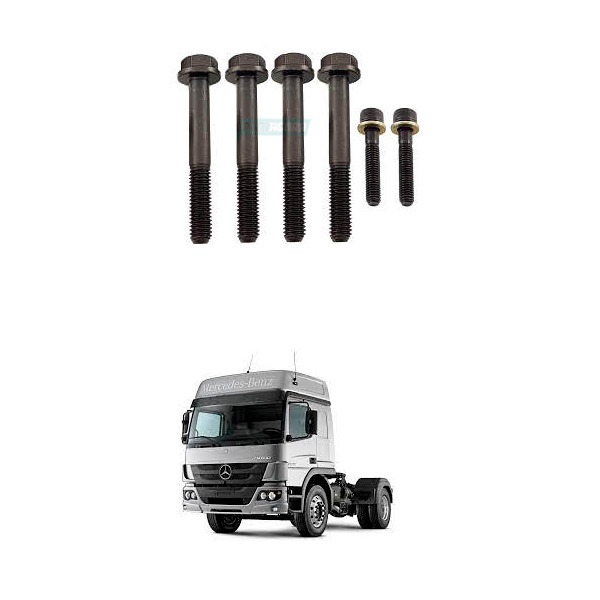 KIT PARAFUSOS CABECOTE COMPRESSOR MB ATEGO (MGK3522)