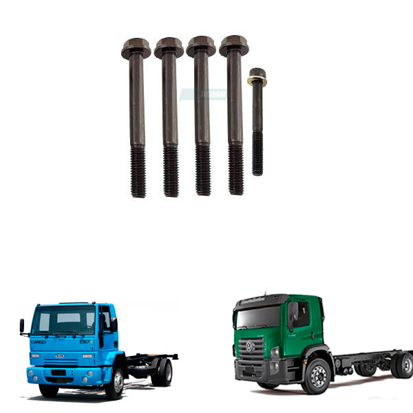 KIT PARAFUSOS CABECOTE COMPRESSOR CUMMINS CASE CNH FORD NEW H VOLKSWAGEN (MGK352