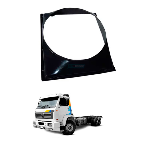 DEFLETOR AR RADIADOR PLASTICO VW 14220 16170 16220 24220 FORD CARGO 1422 1617 16