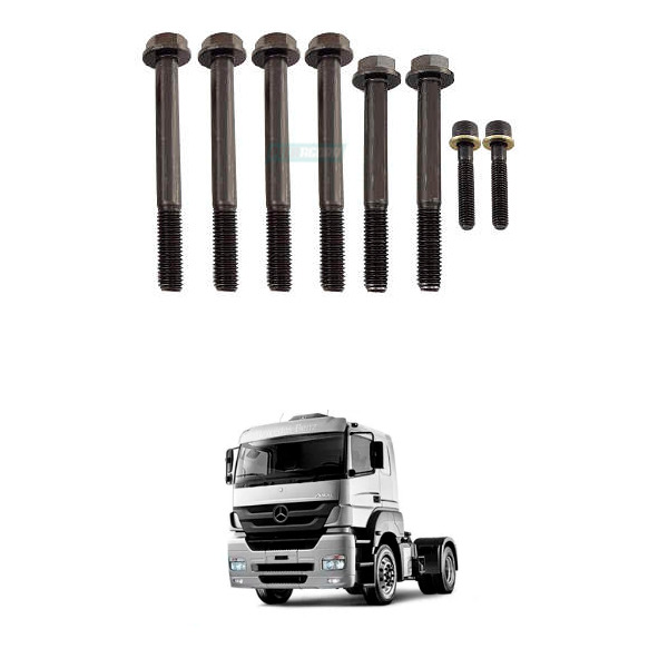 KIT PARAFUSOS CABECOTE COMPRESSOR MB O500R (MGK3525)