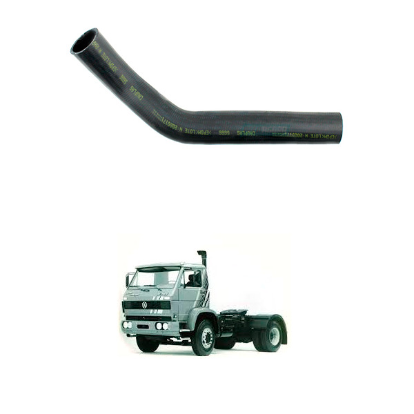 MANGUEIRA INFERIOR RADIADOR COM MOLA VW ONIBUS 16210 VOLKSWAGEN  (2RP121073A_)