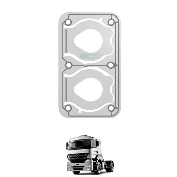 VALVULA DE LAMINAS ADMISSAO DUPLO CILINDRO MB O500 OM457 (MGK34202)