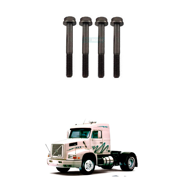 KIT PARAFUSOS CABECOTE COMPRESSOR LK39 AGRALE IVECO SCANIA VOLVO (MGK3527)