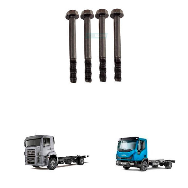 KIT PARAFUSOS CABECOTE COMPRESSOR LK39 SUPERCOOLER IVECO VOLKSWAGEN VOLVO (MGK35