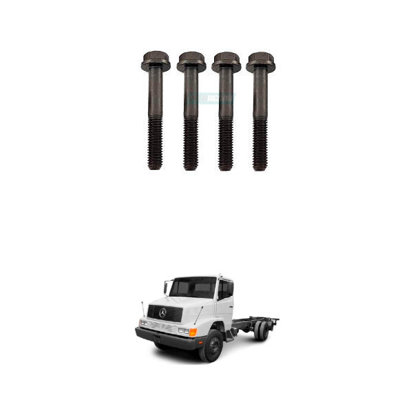 KIT PARAFUSOS PARA CABECOTE COMPRESSOR LK15 AGCO AGRICOLA CATERPILLAR GMC IVECO 