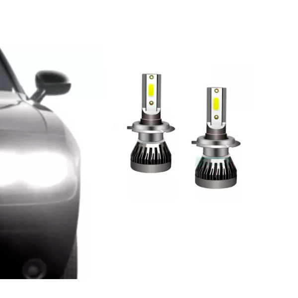 KIT MINI LAMPADA LED Y3 CHIP DOB 12V 22000 LUMENS 6500K H7 (H2H721)