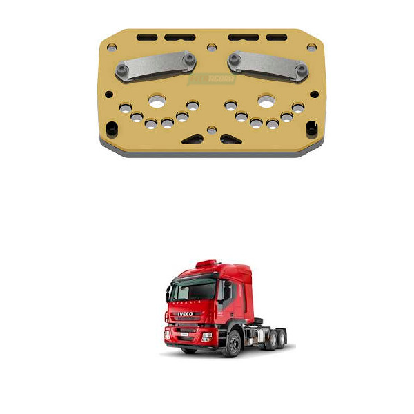 PLACA DE ASSENTO VALVULA IVECO STRALIS ANTIGA  (MGK2645A)
