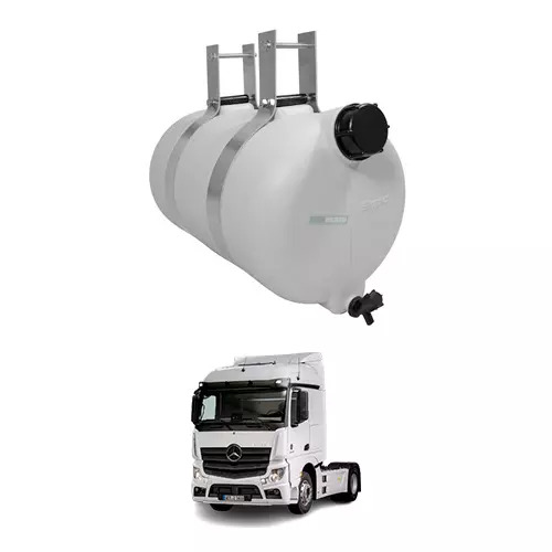 BARRRICA AGUA BRANCO 15L COM SUPORTE ALUMINIO UNIVERSAL (M311)