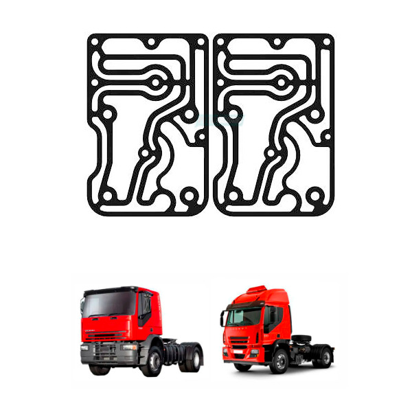 KIT JUNTA METALICA CABECOTE IVECO MAN (MGK3493)