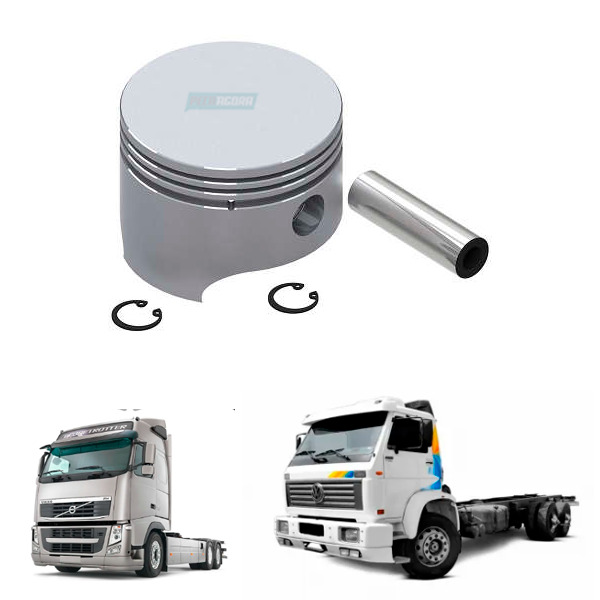 PISTAO COMPRESSOR Ø 88MM STD  AGRALE AGRICOLA FIAT FORD MB SCANIA VW VOLVO (000