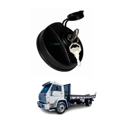 TAMPA COMBUSTIVEL COM CHAVE VEDADA VW 13150 13180 13190 15180 15190 17210 17220 