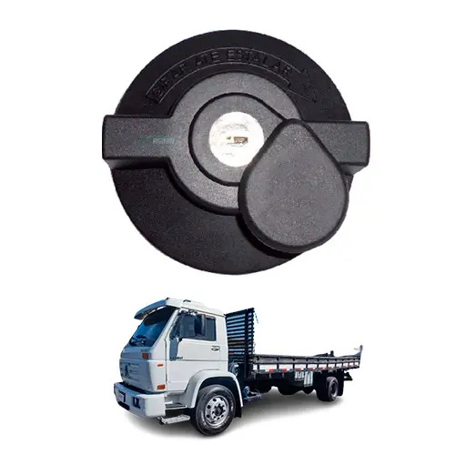 TAMPA COMBUSTIVEL COM CHAVE VEDADA VW 13150 13180 13190 15180 15190 17210 17220 