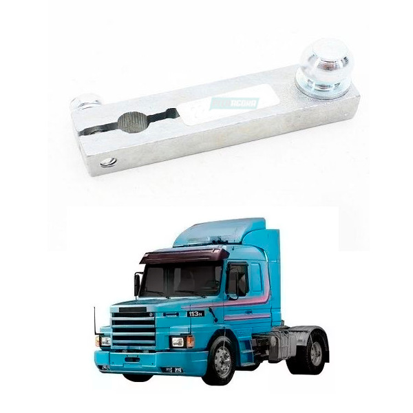 MANIVELA LIMPADOR PARABRISA SCANIA R T 113 1991 A 1998 (ML0601)