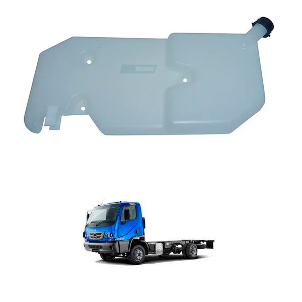 RESERVATORIO DAGUA LIMPADOR PARABRISA SEM BOMBA MB MERCEDES BENZ CAMINHAO ACCELO